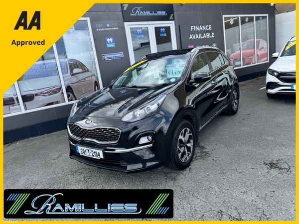 Kia Sportage MPV, Diesel Hybrid, 2020, Black