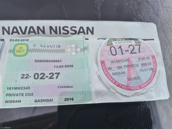 Nissan Qashqai Hatchback, Diesel, 2016, Silver