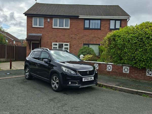 Peugeot 2008 SUV, Diesel, 2016, Black