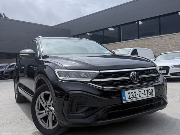 Volkswagen T-Roc SUV, Petrol, 2023, Black
