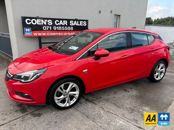 Opel Astra Hatchback, Diesel, 2016, Red