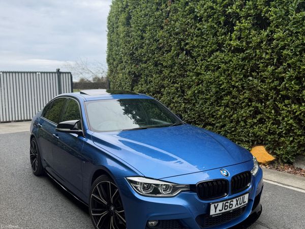 BMW 3-Series Saloon, Diesel, 2016, Blue