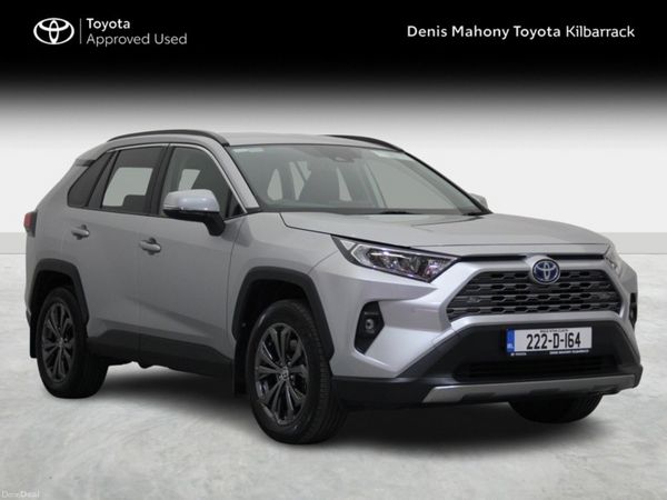 Toyota RAV4 SUV, Petrol Hybrid, 2022, Grey