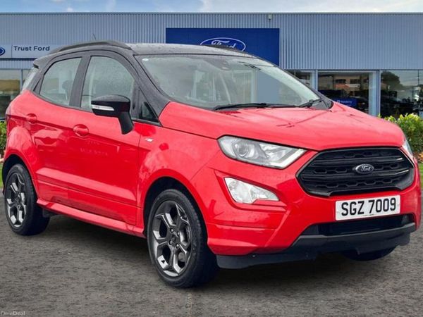Ford EcoSport Hatchback, Petrol, 2020, Red