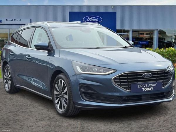 Ford Focus Estate, Petrol, 2023, Blue