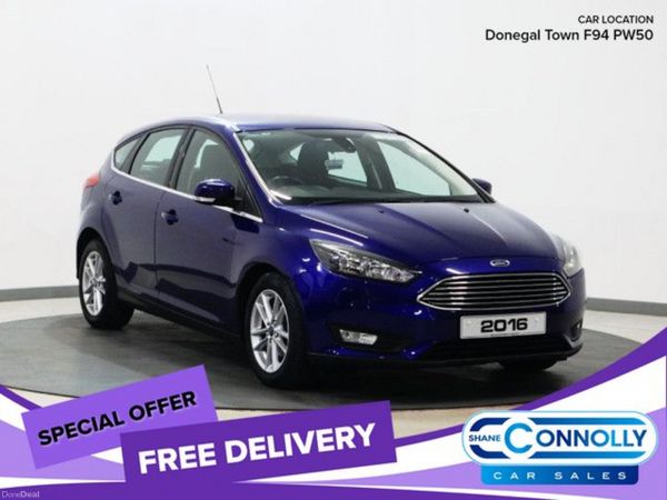 Ford Focus Hatchback, Diesel, 2016, Blue