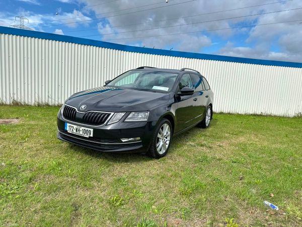 Skoda Octavia Estate, Petrol, 2017, Black