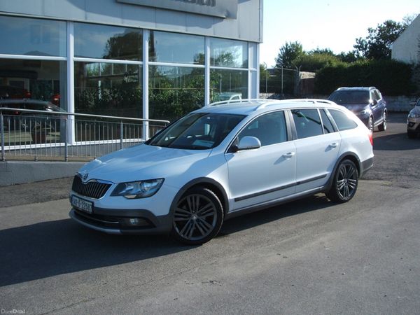 Skoda Superb Estate, Diesel, 2014, White