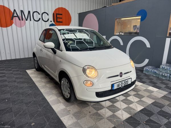 Fiat 500 Hatchback, Petrol, 2014, White