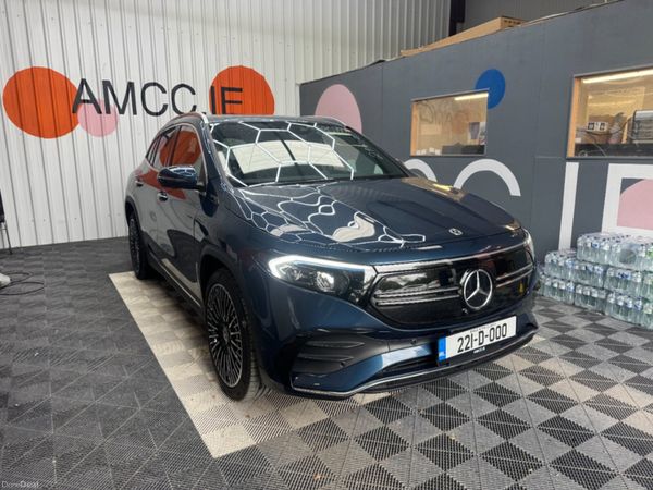 Mercedes-Benz EQA SUV, Electric, 2022, Blue