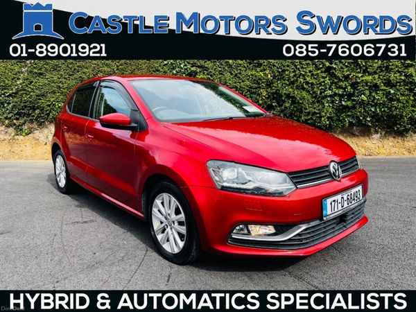 Volkswagen Polo Hatchback, Petrol, 2017, Red