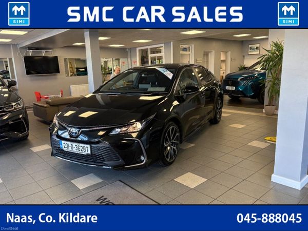 Toyota Corolla Saloon, Petrol Hybrid, 2023, Black