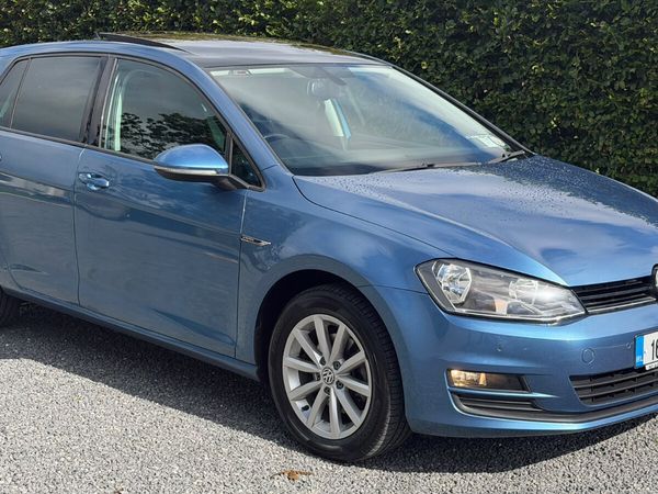 Volkswagen Golf Hatchback, Diesel, 2016, Blue