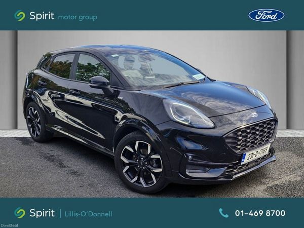 Ford Puma MPV, Petrol Hybrid, 2023, Black