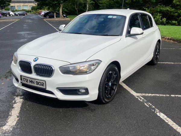 BMW 1-Series Hatchback, Diesel, 2017, White