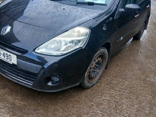 Renault Clio Hatchback, Ethanol Petrol, 2010, Black