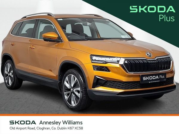 Skoda Karoq Estate, Petrol, 2023, Orange