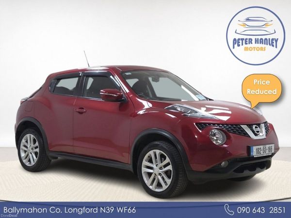 Nissan Juke SUV, Petrol, 2018, Red