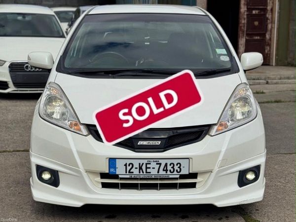 Honda Fit Hatchback, Petrol Hybrid, 2012, White