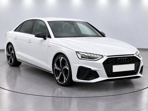Audi A4 Saloon, Diesel Hybrid, 2022, White