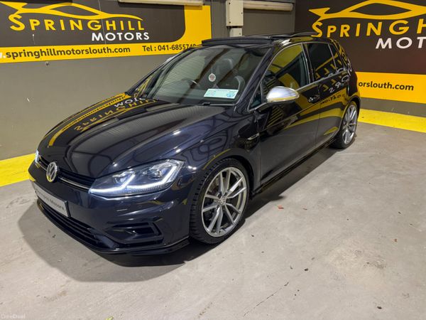 Volkswagen Golf Estate, Petrol, 2018, Black
