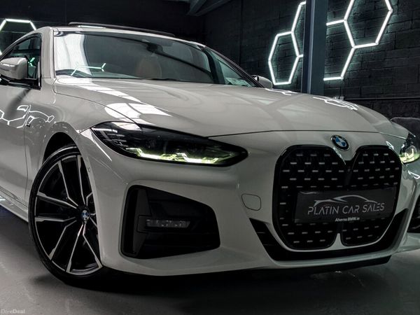 BMW 4-Series Coupe, Diesel, 2021, White