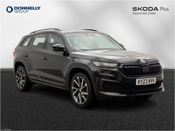 Skoda Kodiaq Estate, Petrol, 2023, Black