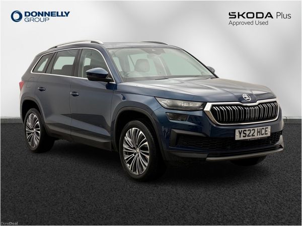 Skoda Kodiaq Estate, Diesel, 2022, Blue