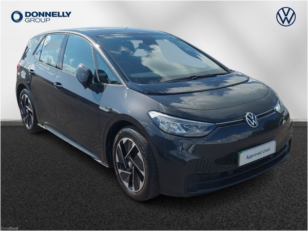 Volkswagen ID.3 Hatchback, Electric, 2023, Grey