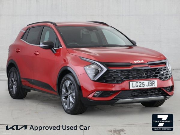 Kia Sportage SUV, Petrol Hybrid, 2025, Red