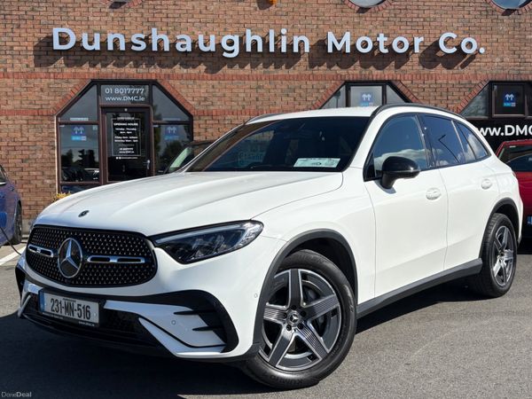 Mercedes-Benz GLC SUV, Diesel Hybrid, 2023, White