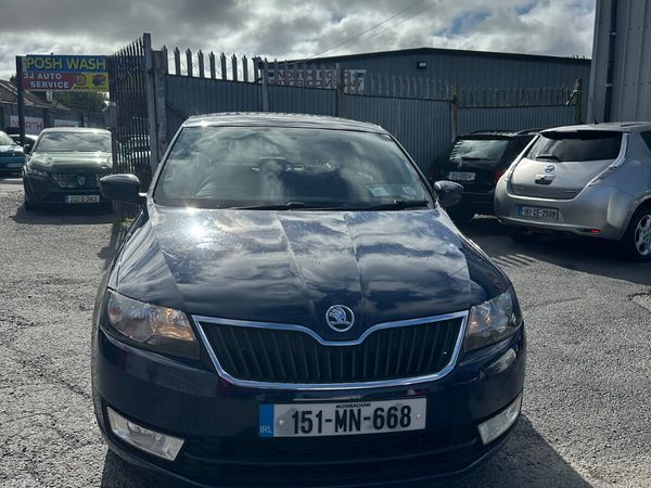 Skoda Rapid Saloon, Diesel, 2015, Blue