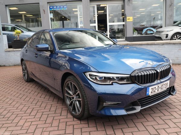 BMW 3-Series Saloon, Petrol Plug-in Hybrid, 2021, Blue