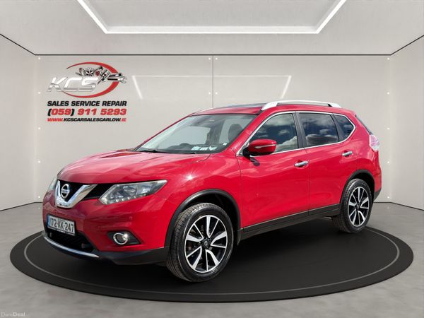 Nissan X-Trail SUV, Diesel, 2017, Red