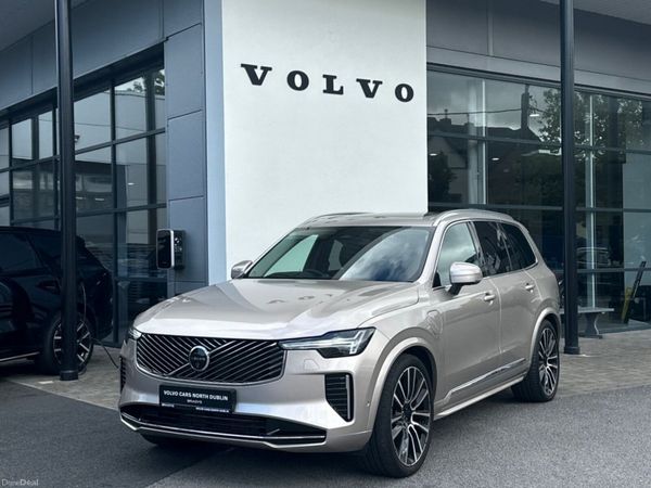 Volvo XC90 SUV, Petrol Plug-in Hybrid, 2025, Gold