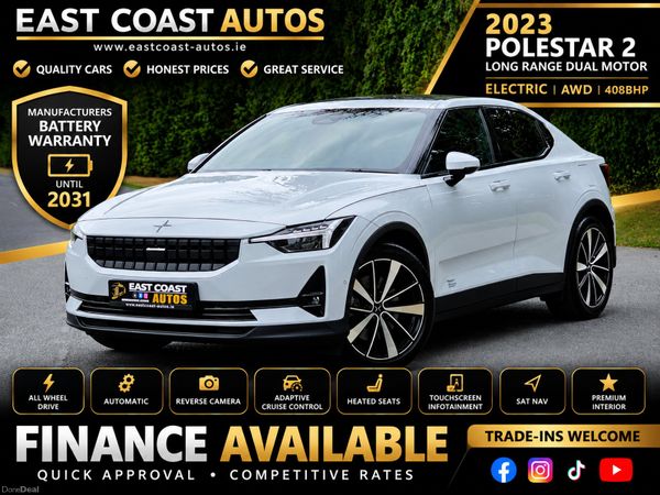 Polestar 2 Hatchback, Electric, 2023, Silver