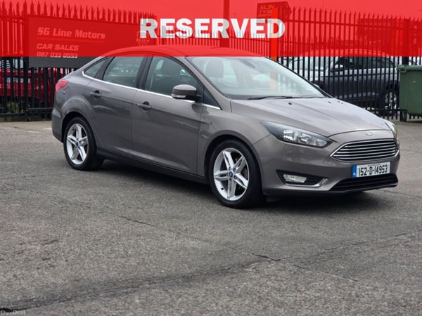 Ford Focus Saloon, Diesel, 2015, Brown