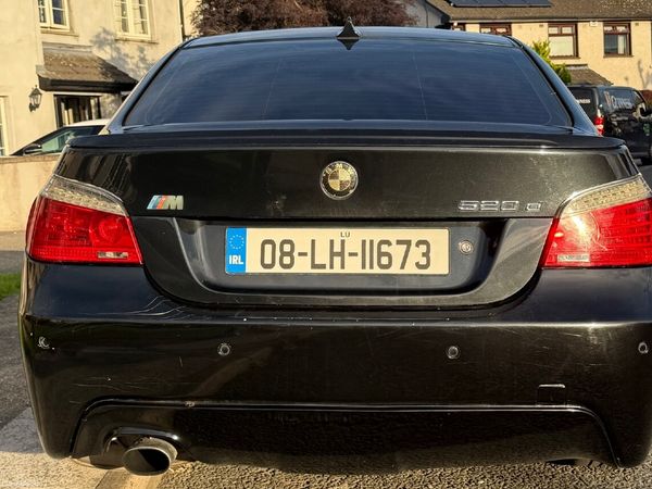BMW 5-Series Saloon, Diesel, 2008, Black