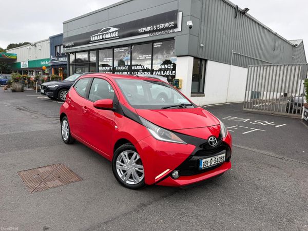 Toyota Aygo Hatchback, Petrol, 2016, Red