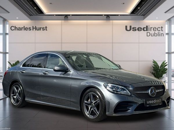 Mercedes-Benz C-Class Saloon, Petrol Hybrid, 2020, Grey