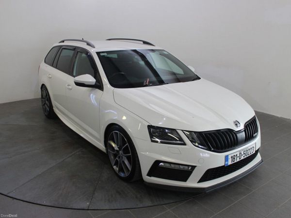 Skoda Octavia Estate, Diesel, 2018, White