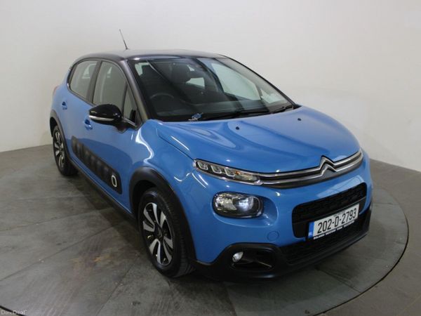 Citroen C3 Hatchback, Petrol, 2020, Blue