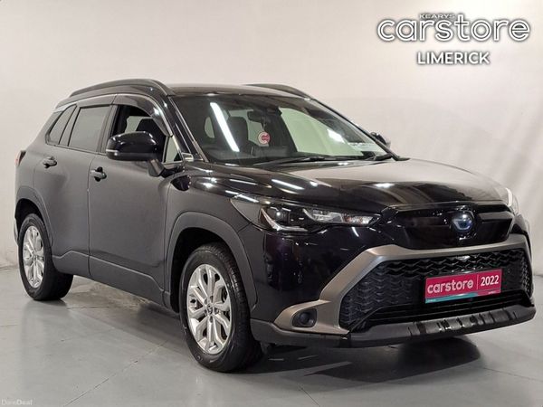 Toyota Corolla Cross SUV, Petrol Hybrid, 2022, Black
