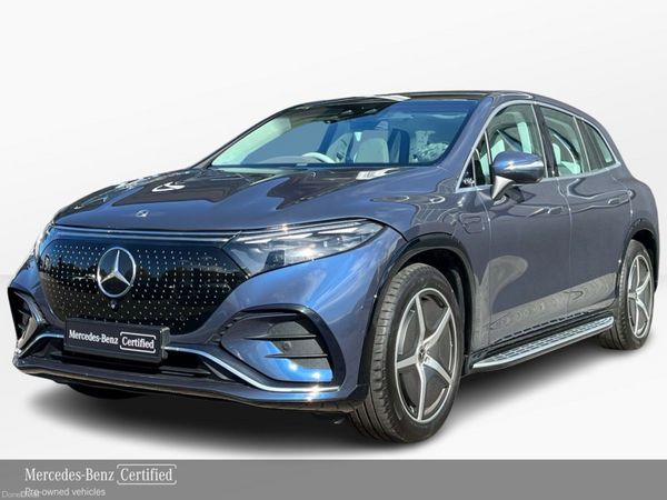Mercedes-Benz EQS SUV, Electric, 2025, Blue