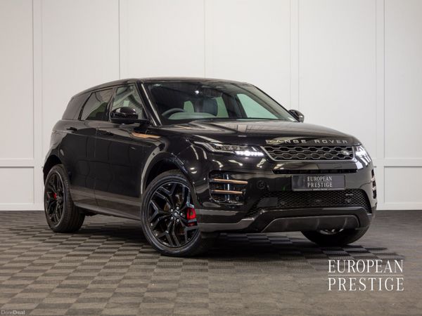 Land Rover Range Rover Evoque SUV, Petrol Plug-in Hybrid, 2022, Black