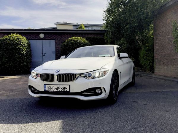 BMW 4-Series Coupe, Diesel, 2016, White