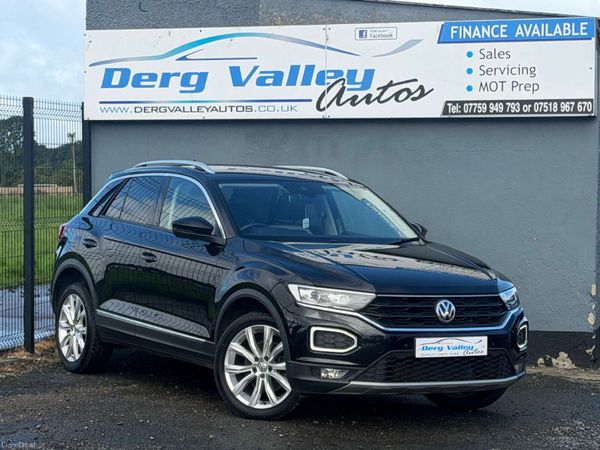 Volkswagen T-Roc SUV, Diesel, 2018, Black