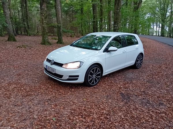 Volkswagen Golf Hatchback, Diesel, 2014, White