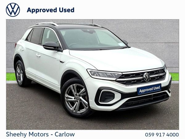 Volkswagen T-Roc SUV, Petrol, 2023, White