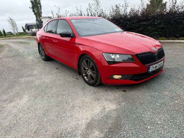 Skoda Superb Saloon, Diesel, 2017, Red